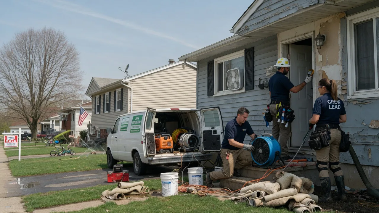 Flood Cleanup in Centreville, MI near me